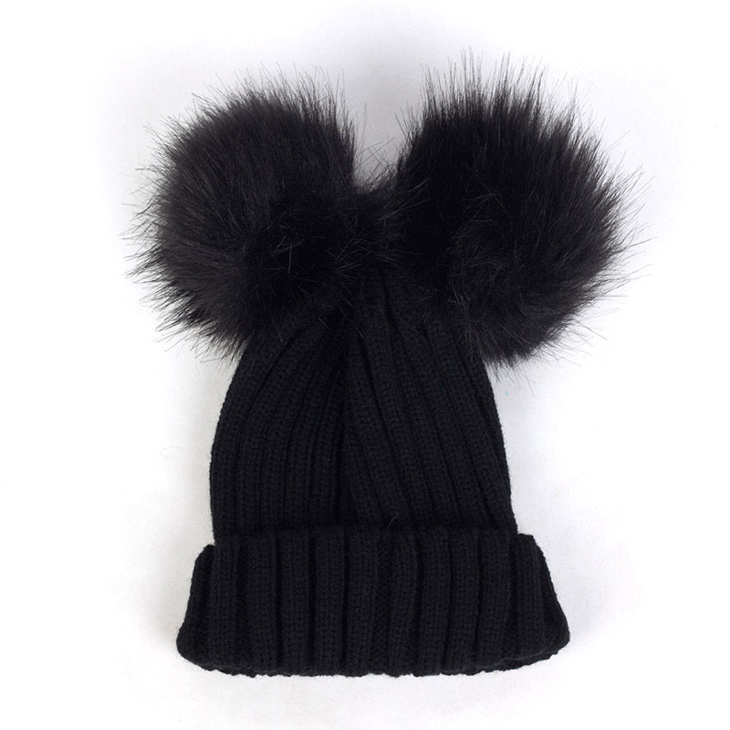 Children Pom Pom Bobble Hat Accessories