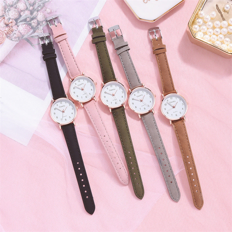 Fashion Women Watches Bracelet Set Girls Gift Luxury Quartz Watch Student Trendy with Bracelet for Womens relogio feminino