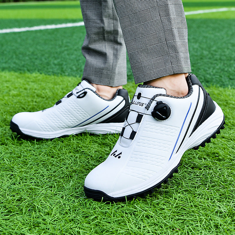 Men Golf Shoes Professional Golfer Sport Sneakers Mens Athletics Golf Turf Sneakers Grass Golfing Shoes Male Walking Sneakers