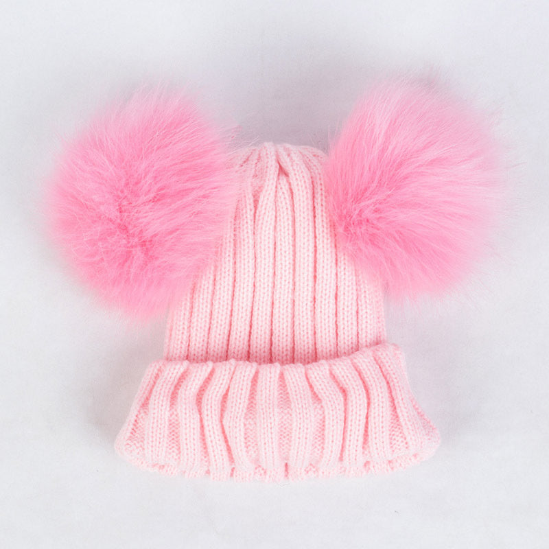 Children Pom Pom Bobble Hat Accessories