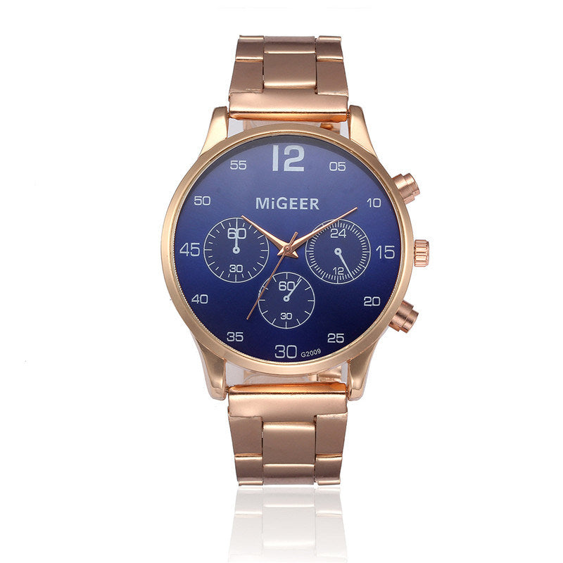 MIGEER Wristwatch Bracelet Relogio Masculino Men Watches Luxury Designer Stainless Steel Quartz Watch Mens montre homme saati