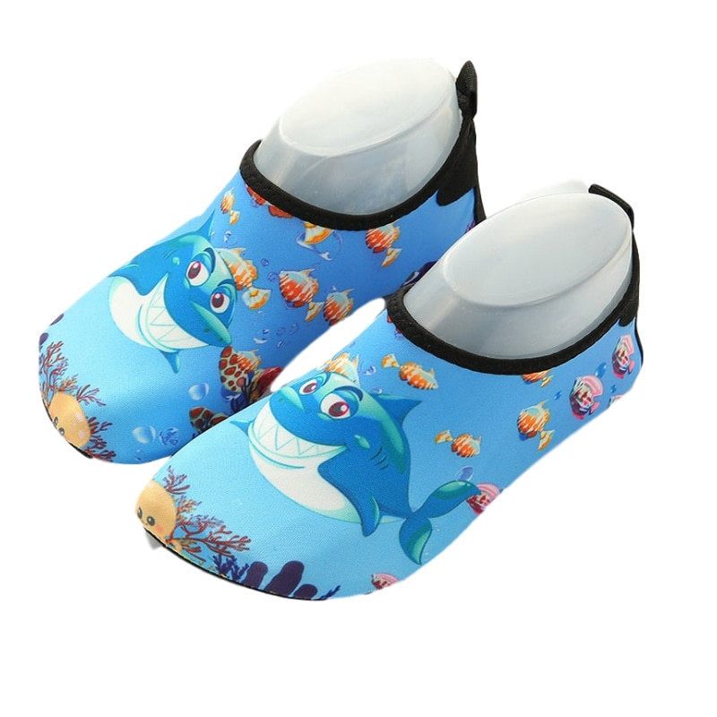 Marvel Spider-Man Boys Floor Socks Girls Frozen Elsa Children Outdoor Water Shoes Kids Diving Wading Shoes Beach Swimming Shoes