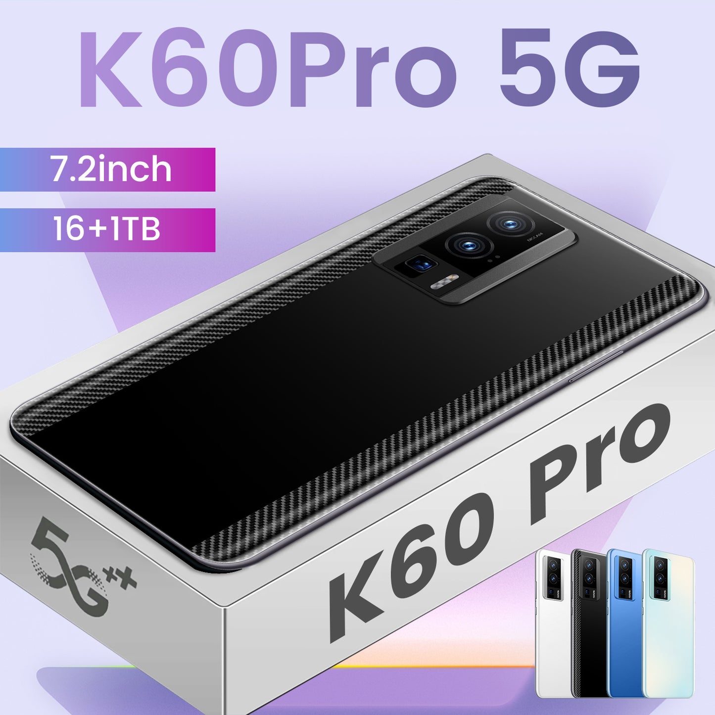 Wholesale Brand New Smart Mobile Phone K60PRO Dual Nano SIM Android Version Ready In Stock