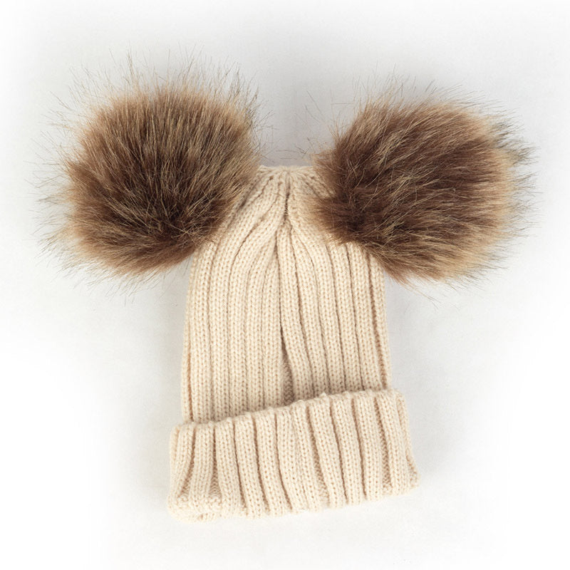 Children Pom Pom Bobble Hat Accessories