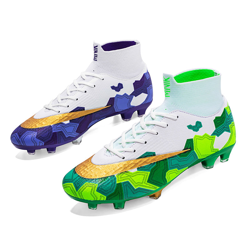 Men Soccer Shoes Kids Football Boots Women Breathable Soccer Cleats Fashionable Beautiful Comfortable Football Shoes