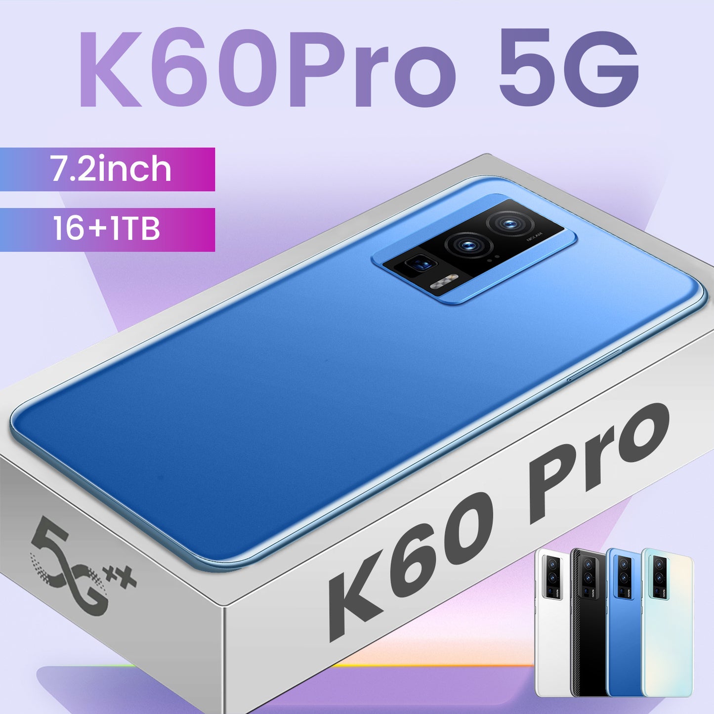 Wholesale Brand New Smart Mobile Phone K60PRO Dual Nano SIM Android Version Ready In Stock