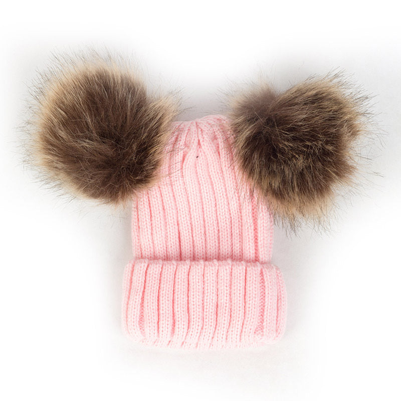 Children Pom Pom Bobble Hat Accessories