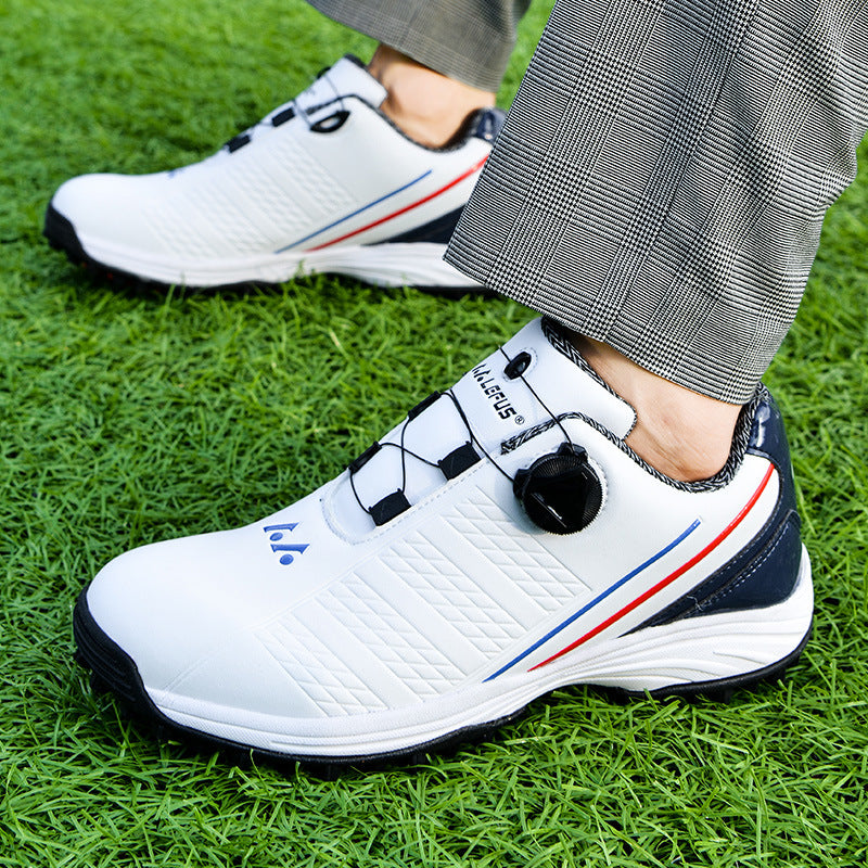 Men Golf Shoes Professional Golfer Sport Sneakers Mens Athletics Golf Turf Sneakers Grass Golfing Shoes Male Walking Sneakers