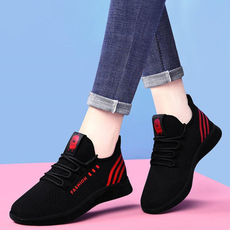 Women Casual Sports Shoes Woman Breathable Mesh Platform Sneakers Women Fashion Mesh Shoes Tenis Feminino Womens Sneaker Basket