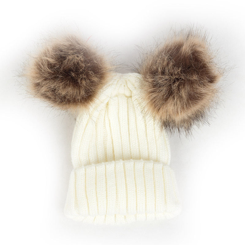 Children Pom Pom Bobble Hat Accessories