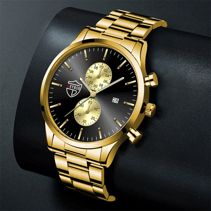 Fashion Mens Luxury Watches for Men Stainless Steel Quartz Wristwatch Man Casual Leather Watch Luminous Clock relogio masculino